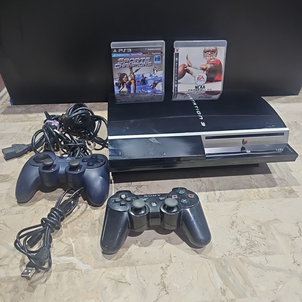 Sony PlayStation 3 Console‎ Bundle 80GB - Black